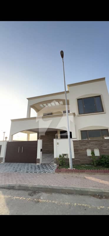 10kv Solar Installed Ready to move 272sq yd 5Bedroom DDL Luxury Villa FOR SALE. Only 3km from Main Entrance of BTK. Near MIDWAY Commercial, Parks, Masjid and Gallery.