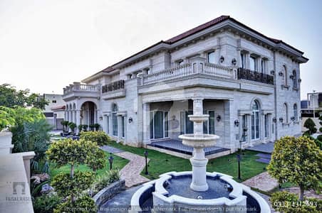 5 Kanal Brand New Spanish Design Fully Furnished Bungalow For Sale At Prime Location Of DHA Lahore
