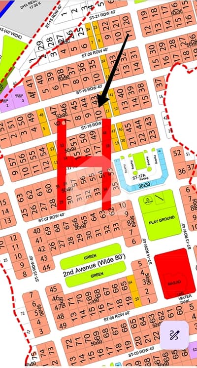 Plot no 10. Street 18. Sector H. DHA 5.