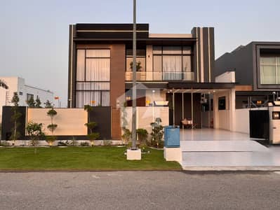 100% Original Picture 1 Kanal Top Quality Build Modern Design House For Sale In DHA Lahore Phase 6 Prime Location