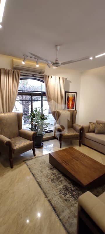 Aesthetically Designed Fully Furnished 5 Bed House Available For Rent E Block Phase 5