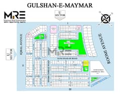 240 Sq Yards Residential Plot For Sale In Sector U Gulshan-e-Maymar