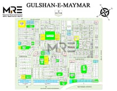 Spacious 200 Square Yards Residential Plot Available For Sale In Gulshan-E-Maymar - Sector Z