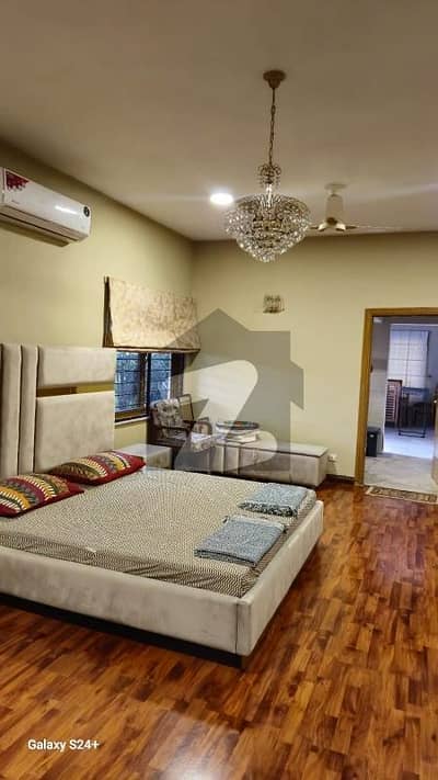 Independent Luxury Ground Portion Renovated Fully Furnished Foreigners And Pakistani With Lawn ,Rent Without Utilities