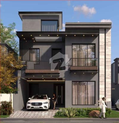 5 Marla Gray Structure Single Story House for Sale (Corner + Park Facing) Park View City Lahore