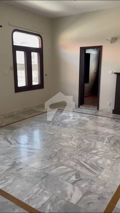 F-10 Excellent Upper Portion 666 SQY Marbled Flooring Proper 3 Bedrooms, 3 Attached Bathrooms TV Lounge, Kitchen, Drawing Dinning Front Terrace, Servant Quarter, Parking 2 Cars