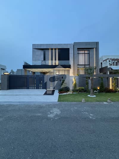 Double Unit Stunning 1 Kanal Modern Bungalow In DHA Phase 7 High-End Finishing,