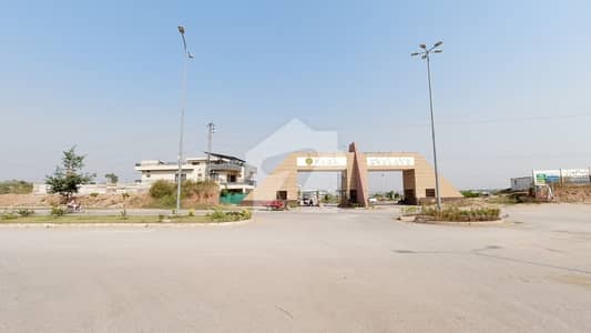 Cda Sector Park Enclve 1(75*120)=2-Kanal Corner Main Boulevard Plot For Sale.