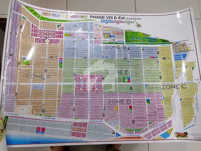 ڈی ایچ اے فیز 8 - زون ای ڈی ایچ اے فیز 8,ڈی ایچ اے ڈیفینس,کراچی میں 1 کنال رہائشی پلاٹ 10.0 کروڑ میں برائے فروخت۔