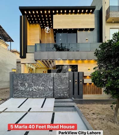5 Marla Brand Luxury House at Ideal Location in Rose Block Park View City Lahore
