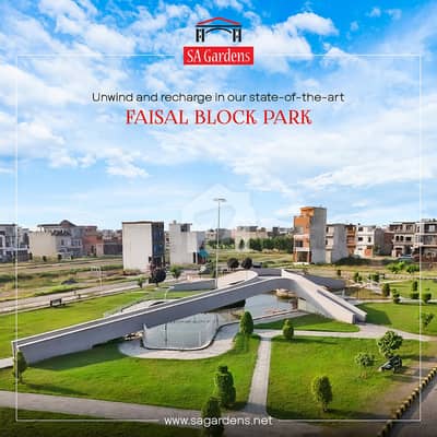 5 Marla Fully Paid Possession Available Plot For Sale In SA Garden Phase 2 A Block