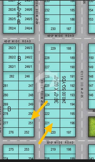 The Palm Royal Residency 240 Sq. Yard Plot for Sale