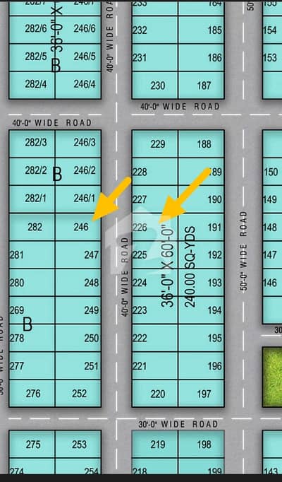 The Palm Royal Residency 240 Sq. Yard Plot for Sale