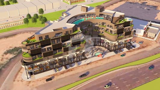 Premium Homes Facing Shop For Sale At First Floor  Prism Arcade Sector C DHA Multan In 3 Year Installments At Price 22,500,000