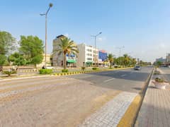 10 Marla Plot Crystal Block 85 Feet Double Road - Near To 2nd Entrance