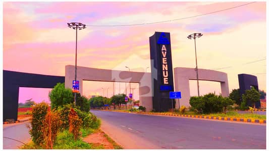 100 FEET WIDE ROAD 1 KANAL SEMI COMMERCIAL CORNER PLOT AVAILABLE FOR SALE IN LDA AVENUE - BLOCK C