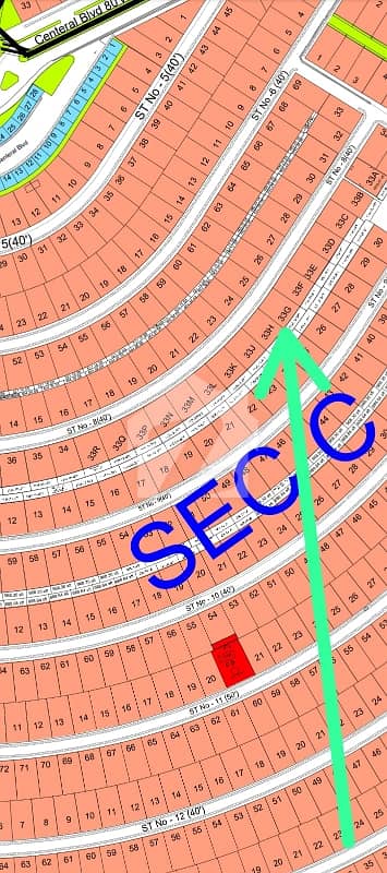 1 Kanal Developed Possesionable Extra Land Plot Available For Sale. . .