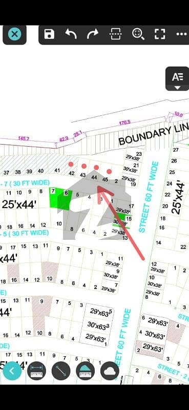 Block G street 7 4marla plots available for sale