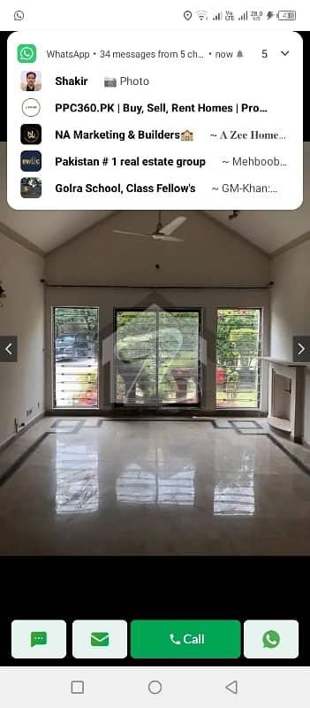 3 bed ground portion for rent e, 11