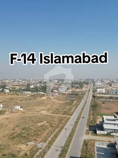 Short, Corner 50+90 = 20 Marla Plot For Sale In F-14/2 Islamabad