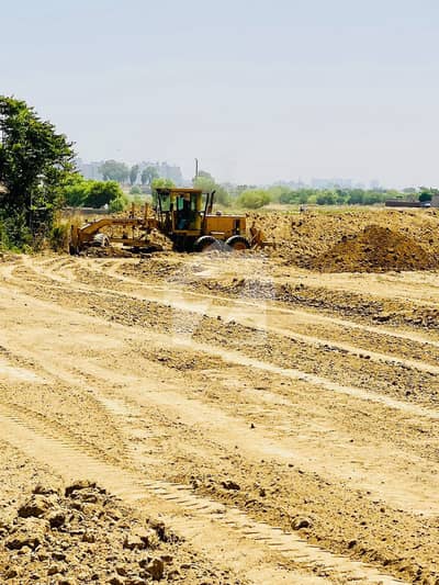 SUN FACE LEVELED PLOT 40x80 FOR SALE DEVELOPED STREET