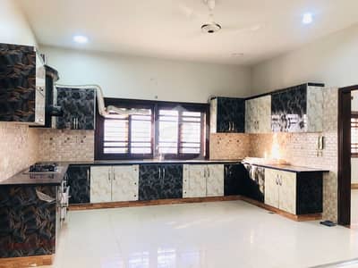 3 Bed Drawing Dining With Roof Seperate Entrance With Car Parking West Open Security Guard Covered Society Close To Shaheed E Millat Well Maintained Portion
