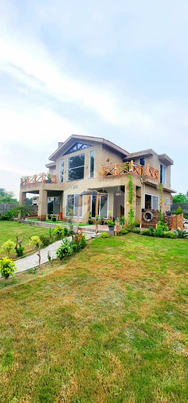 3-Kanal Fully Furnished Farm House In A High-Status Gated Community, Badian Road Lahore Cantt