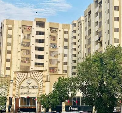 3 Bed DD Flat For Sale In City Tower And Shopping Mall