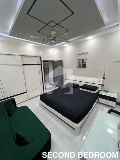 4Bed Drawing Dining Brand New Architect Design Portion Available for Rent with Common Roof Near char Minaar Square Shaheed e Millat Road
