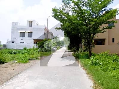 Corner Pair Plot No-242 And 243 Block KK - Total 18 Marla Plot On Top Location Of Phase 4 DHA Lahore For Urgent Sale