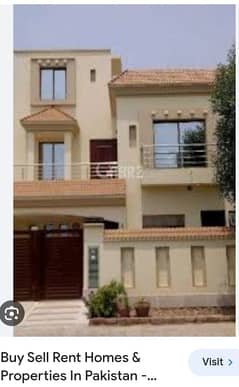 G,11/1- 5 MARLA HOUSE FOR SALE 4 BED ATTACHED DD 2 KITCHEN MARBLE FLOOR BEST LOCATION NAYER TO PARK MOSQUE MARKET