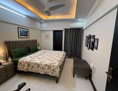 Captail Recidence E-11 1 Bedroom Furnished Apartment Available For Rent Beautiful Location