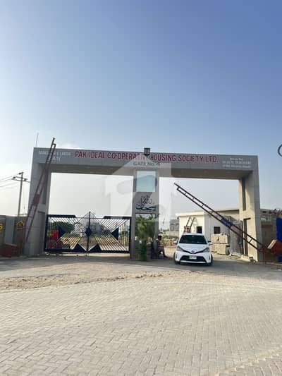 600 Yards Available For Sale In Pak Ideal CHS , Jinnah Avenue Scheme 33 Karachi