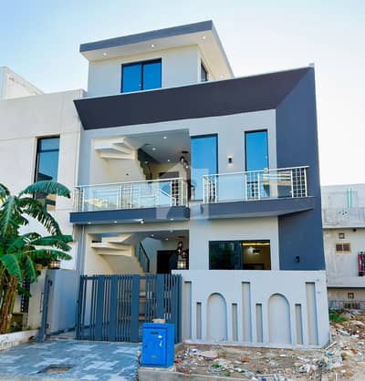 5Marla Main Double Road Brand New Double Unit Double Storey House For Sale Multi Garden B 17 Islamabad