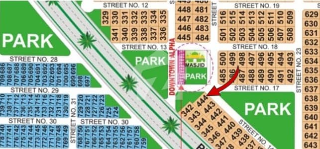 38 Marla Park Facing and Corner plot