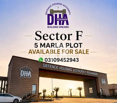 Dha Peshawar sector F 05 Marla Available  F - 2800