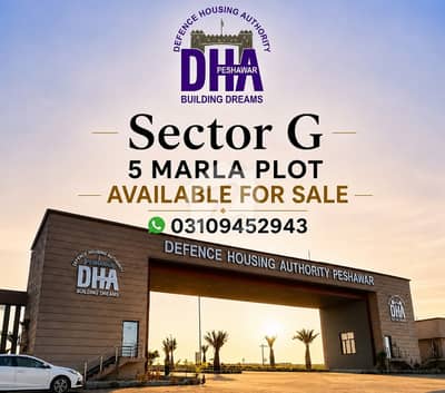 Dha Peshawar Sector G Possession Plot 800 Series Available for Sale