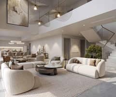 Crown-Floor Sky Villa Royale 4-Bedroom Duplex Residence Emaar Park Grand