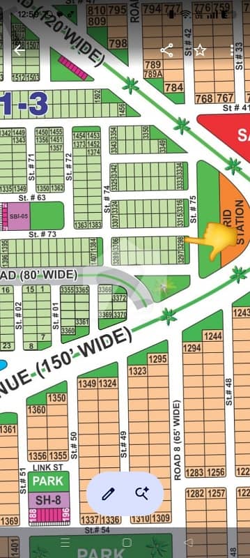 Corner Plot Extra Land Of Sec B1