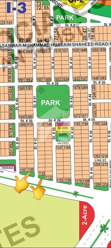 1 Kanal Corner Plot With 23 Marla Extra Land Is Available For Sale
