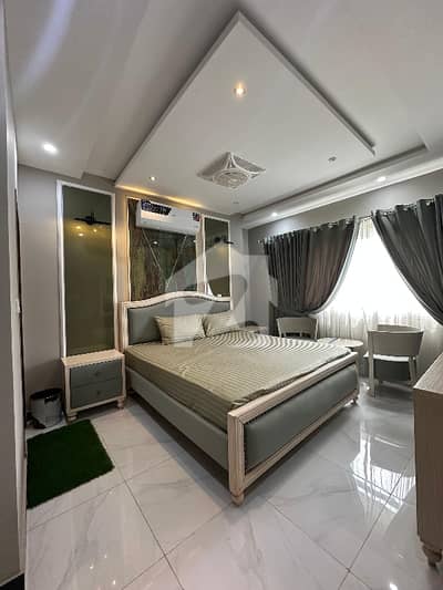 2 Bed Luxury Fully Furnished Flat For Rent Available In Top City-1 Islamabad