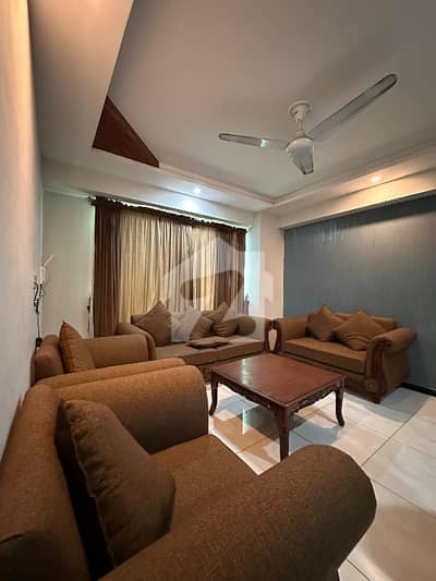 2 Bed Full Furnished Apartment For Rent Available In Prime Location Top City-1 Islamabad