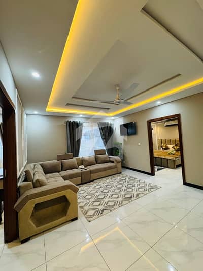 2 Bed Luxury Fully Furnished Apartment For Rent Available In Top City-1 Islamabad