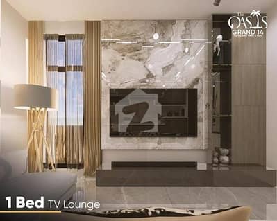 1 BEDROOM APARTMENT ON EASY INSTALLMENT PLAN FOR SALE IN SECTOR E BAHRIA TOWN LAHORE