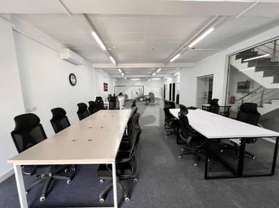 8 Marla Commercial Full Furnished 4th Floor Available For Rent DHA Phase6 CCA1 With 15 Kv Solar+Green Metar Facing Parking Facing Johnny Jugnu