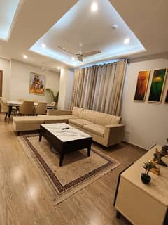 Rawalpindi Bahria Town Phase 7 River Hills 2 Bedroom Luxury Furnished Apartment Available For Rent
