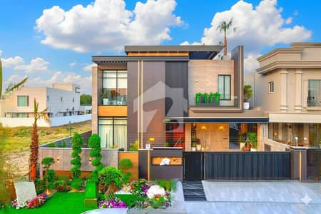 10 Marla BRAND NEW ULTRA MODERN DESIGNED BUNGALOW WITH BASEMENT FOR SALE TOP LOCATION IN DHA PHASE 7