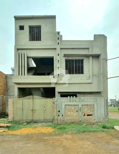Transfer-Free 5 Marla Corner Gray Structure House For Sale In Tulip Overseas Block Park View City, Lahore