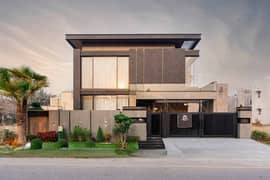 Reasonable Price Near Dolmin mall One Kanal Brand New Modern Design House