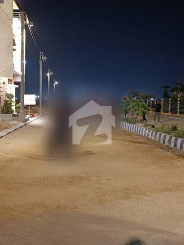 Wall Facing Plot For Sale in Andaleeb Society